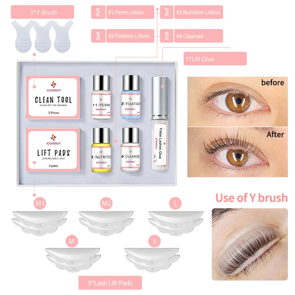 ✨ Professional Lash Lift Kit – Naturally Lifted & Curled Lashes ✨